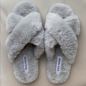 Faux Fur Slippers